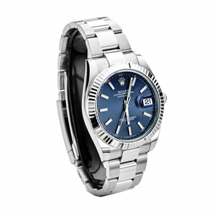 Alternative view of Rolex Datejust 126300 ??Blue Dial Steel?? Elite Clone Edition