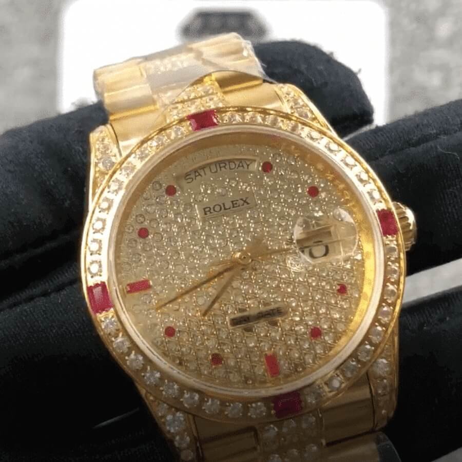 Rolex Yacht-Master 116625 ??Iced Out?? Supreme Clone Quality - Image 4