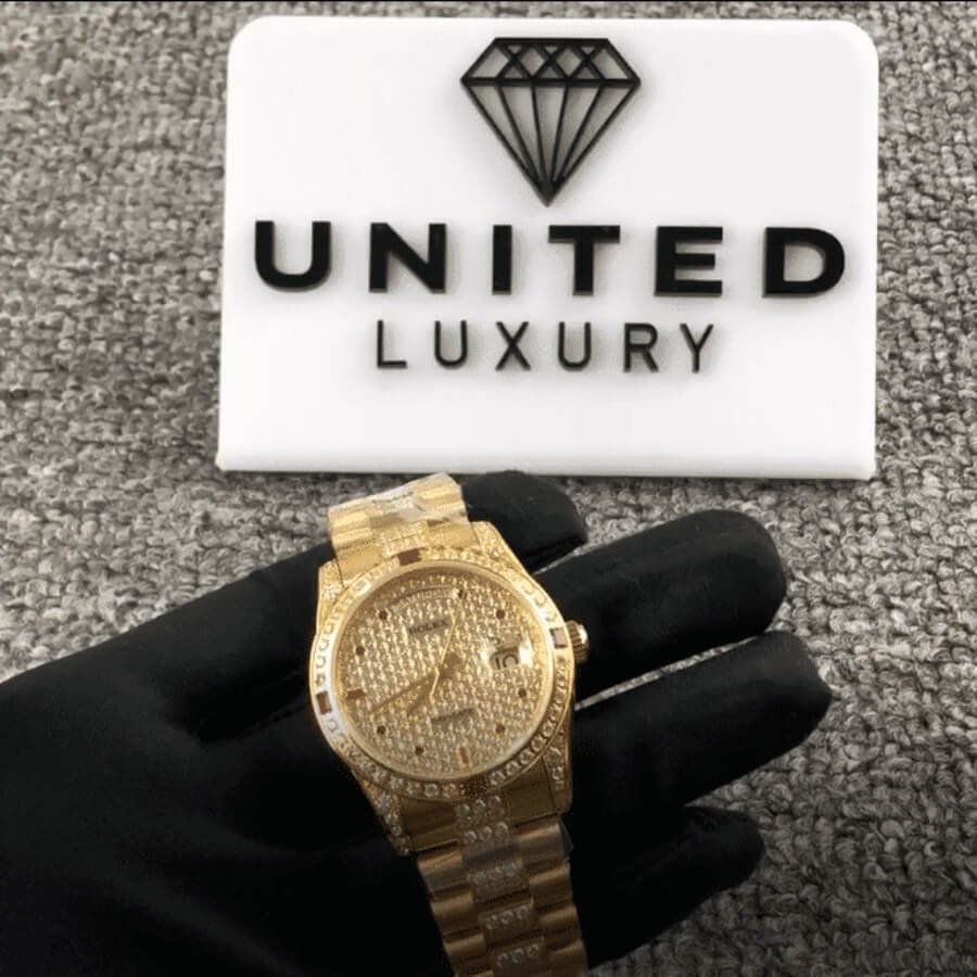 Alternative view of Rolex Yacht-Master 116625 ??Iced Out?? Supreme Clone Quality