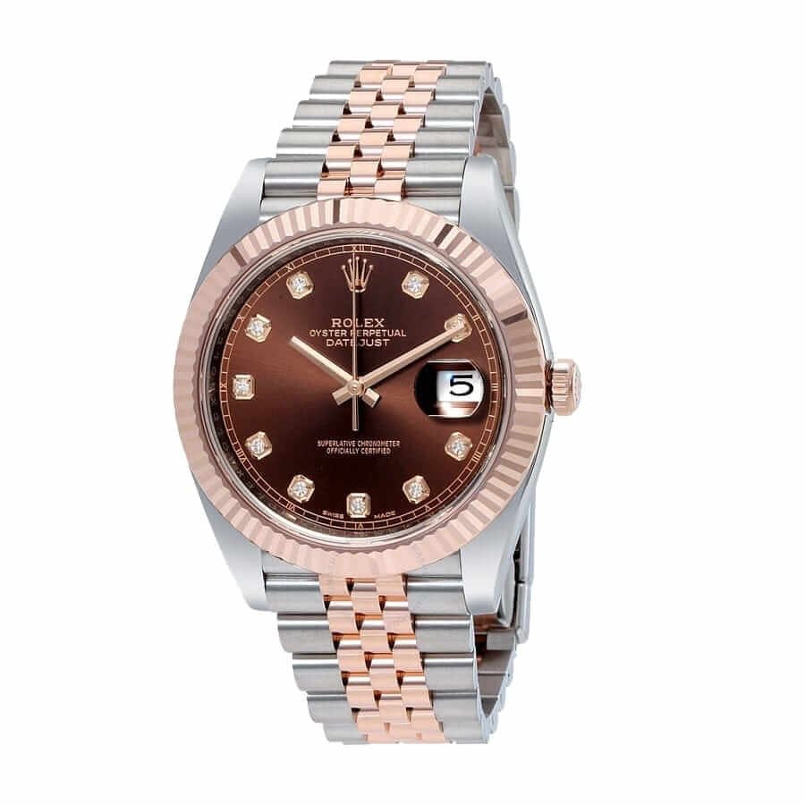 Alternative view of Rolex Datejust 126331-0004 ??Chocolate?? Precision Clone