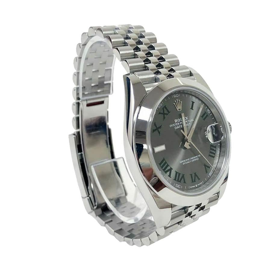 Alternative view of Rolex Datejust 126300 ??Slate Roman Dial?? Supreme Clone Quality