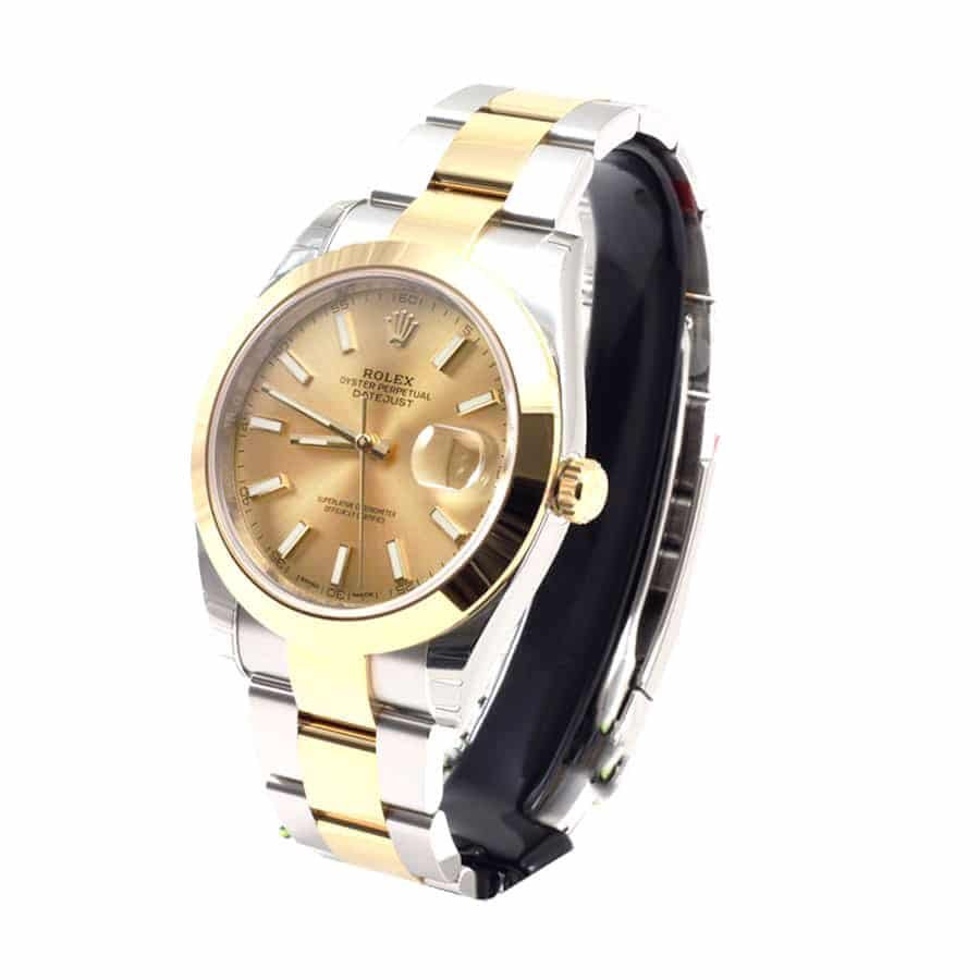 Alternative view of Rolex Datejust 126303 Two-Tone Premium Copy 1:1