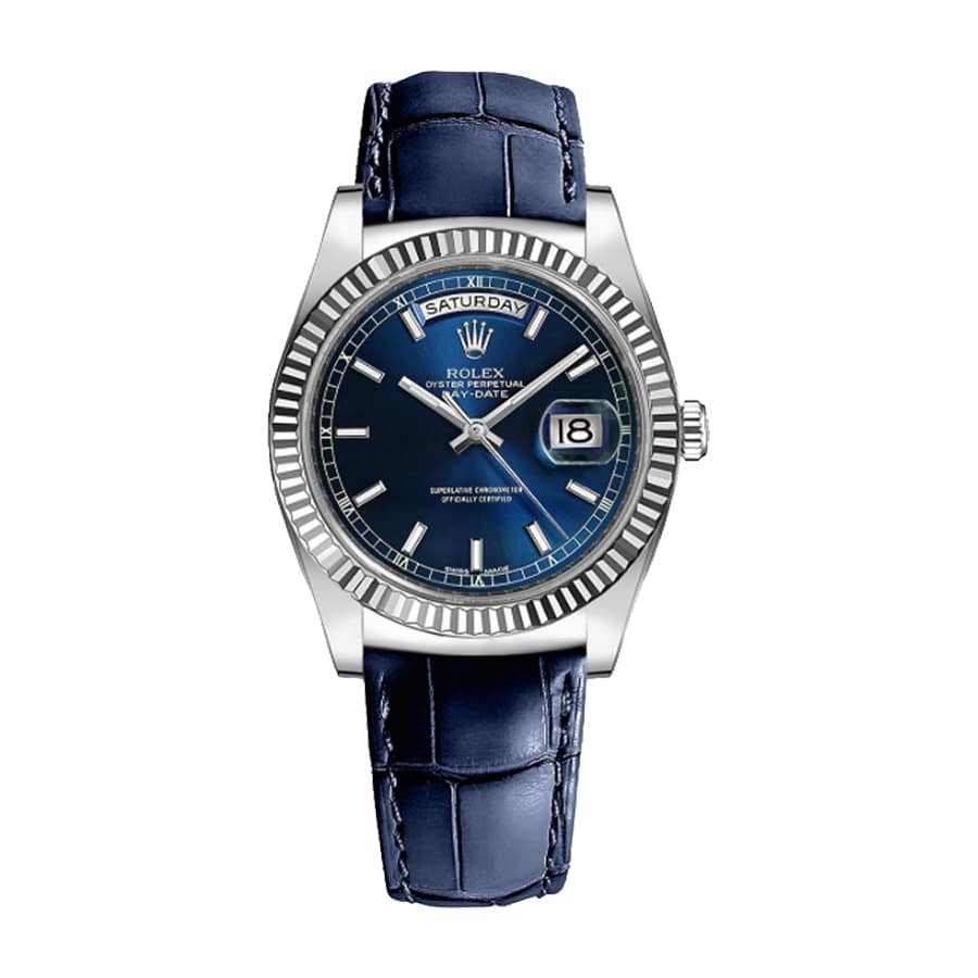Rolex Day-Date 118139-0004 ??Blue Dial?? Perfect Duplicate 1:1