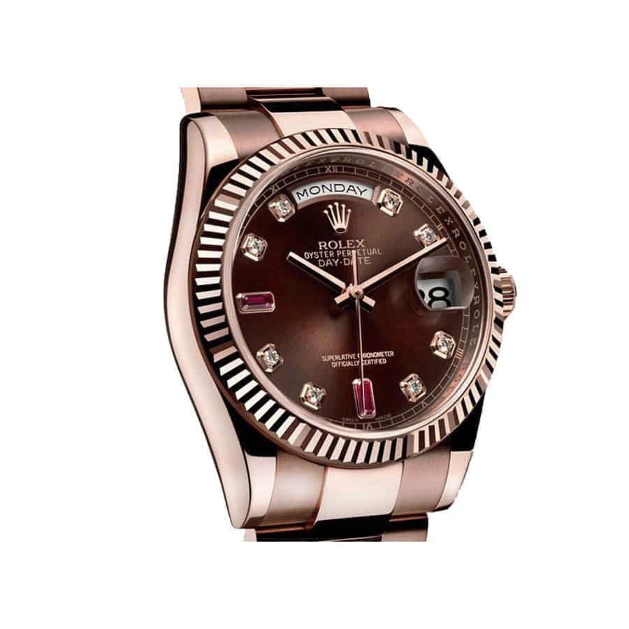 Rolex Day-Date 128235 ??Chocolate Dial?? Top Grade Clone 1:1 - 图片 3