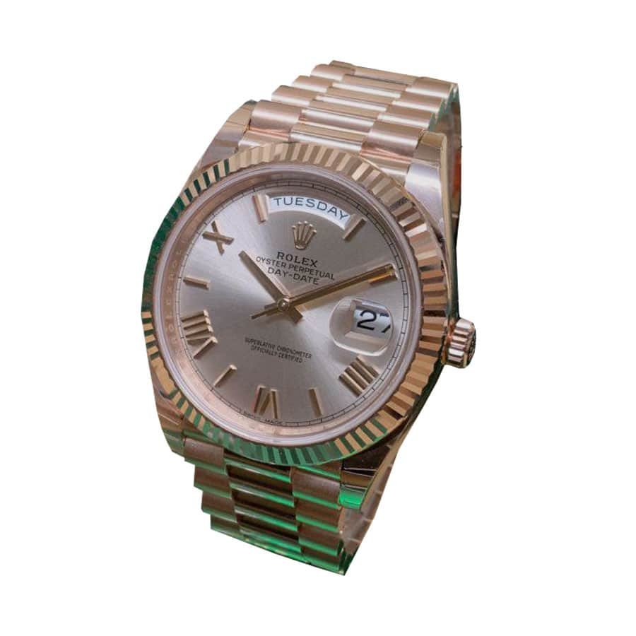 Alternative view of Rolex Day-Date 228235-0016 ??Rhodium Dial?? Super Accurate Clone