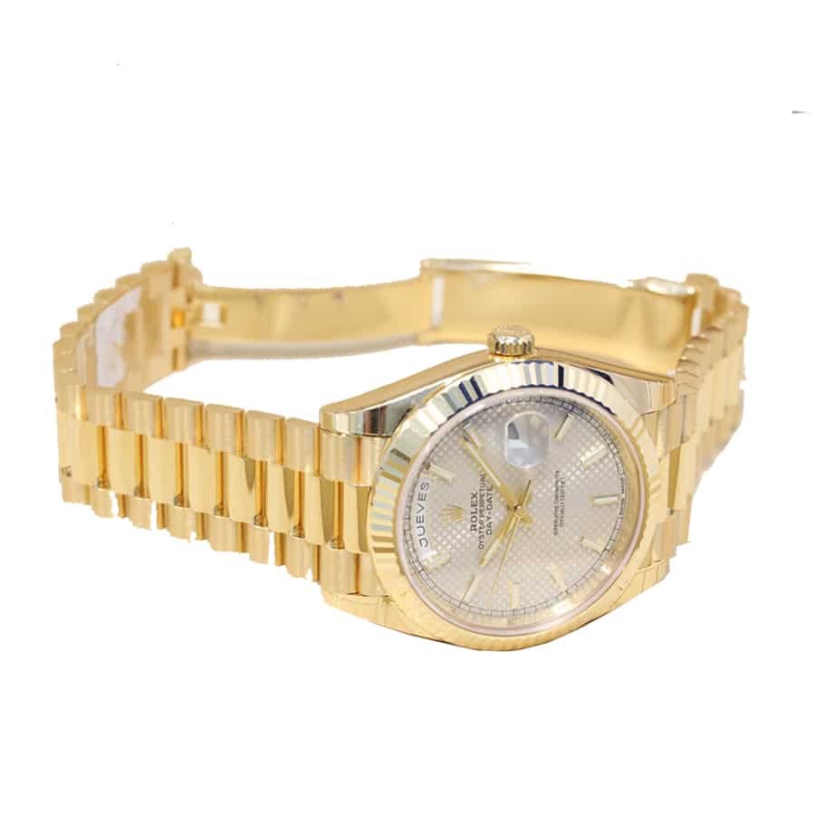 Rolex Day-Date 228238-0004 ??Diagonal Silver?? Premium Duplicate - 图片 4