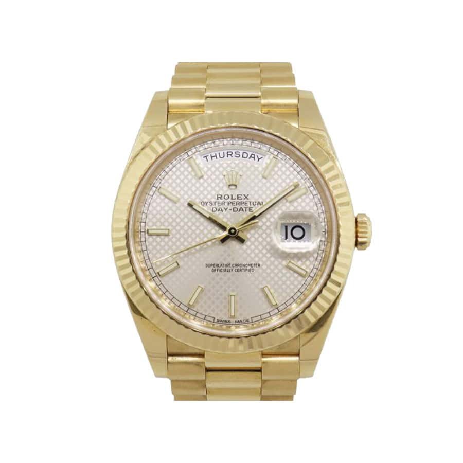 Rolex Day-Date 228238-0004 ??Diagonal Silver?? Premium Duplicate - 图片 3