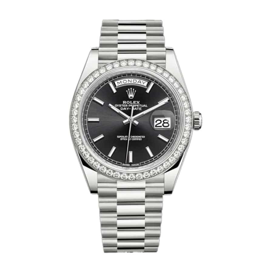 Rolex Day-Date 228238-0004 ??Black Diamond Dial?? Ultra Realistic Replica