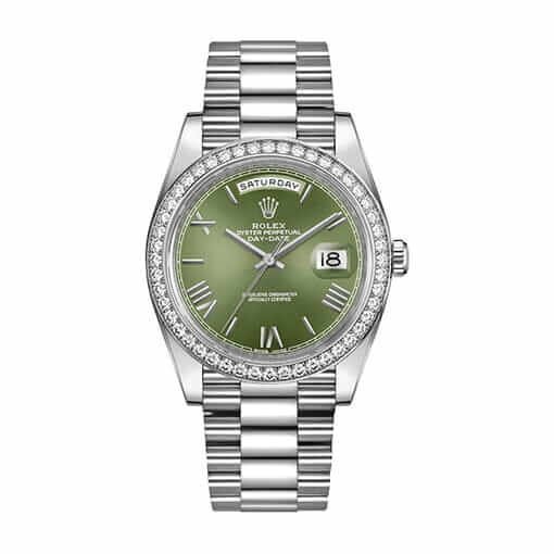 Rolex Day-Date 228238 ??Olive Green?? Mirror Replica 1:1