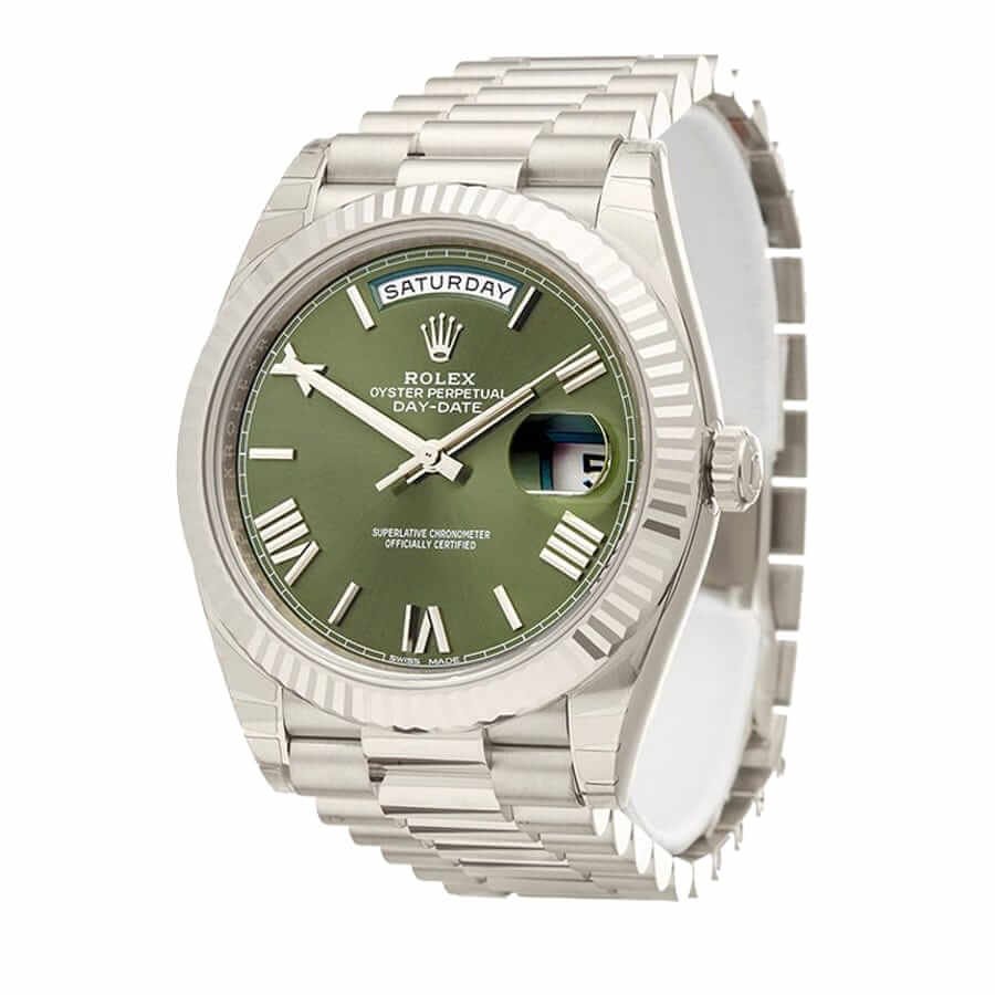 Alternative view of Rolex Day-Date 228239-0033 ??Green Dial?? Ultra Fine Replica