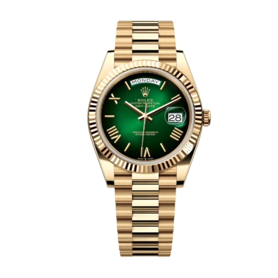 Rolex Day-Date 228238 ??Green Ombre?? Exact Duplicate Quality