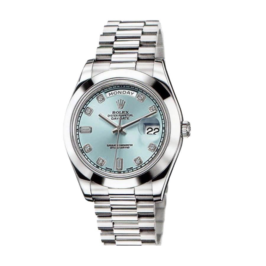 Alternative view of Rolex Daytona 116506 ??Ice Blue?? Collector??s Clone 1:1