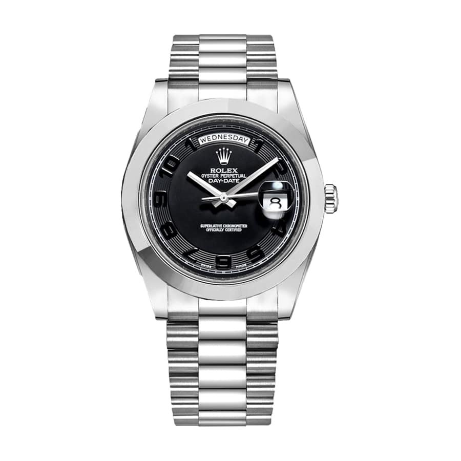 Rolex Day-Date 218206 ??Black Dial?? Supreme Replica Edition