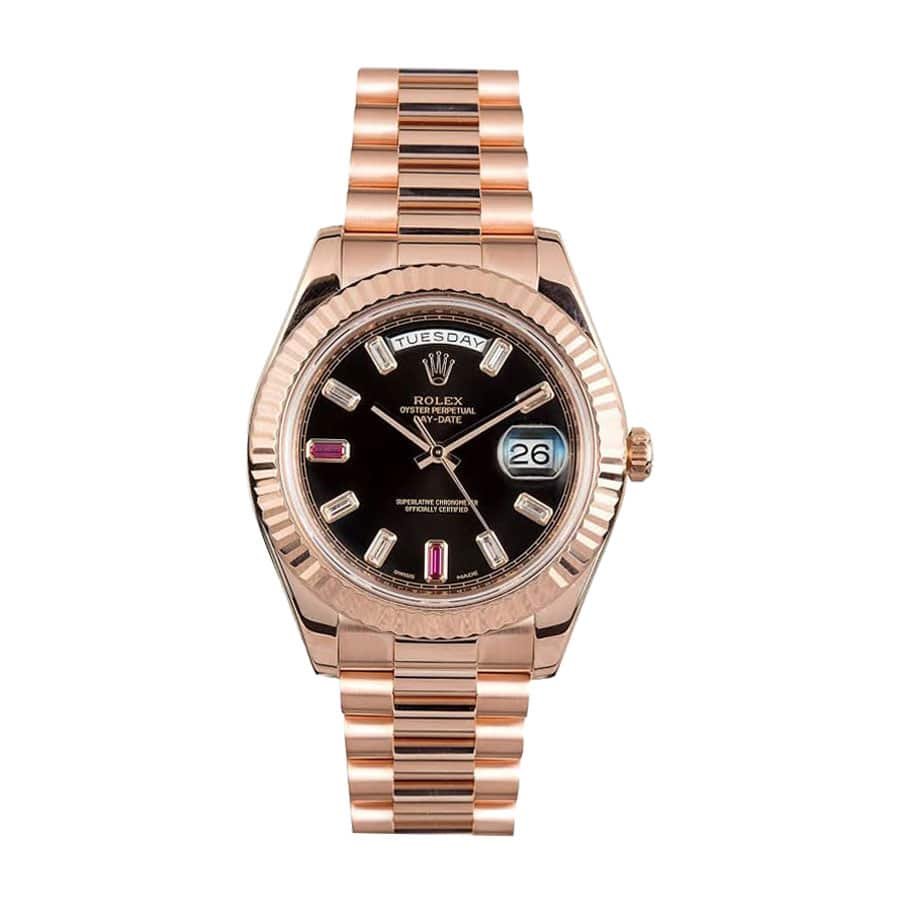 Rolex Day-Date II 218235 ??Black Dial?? Premium Replica 1:1