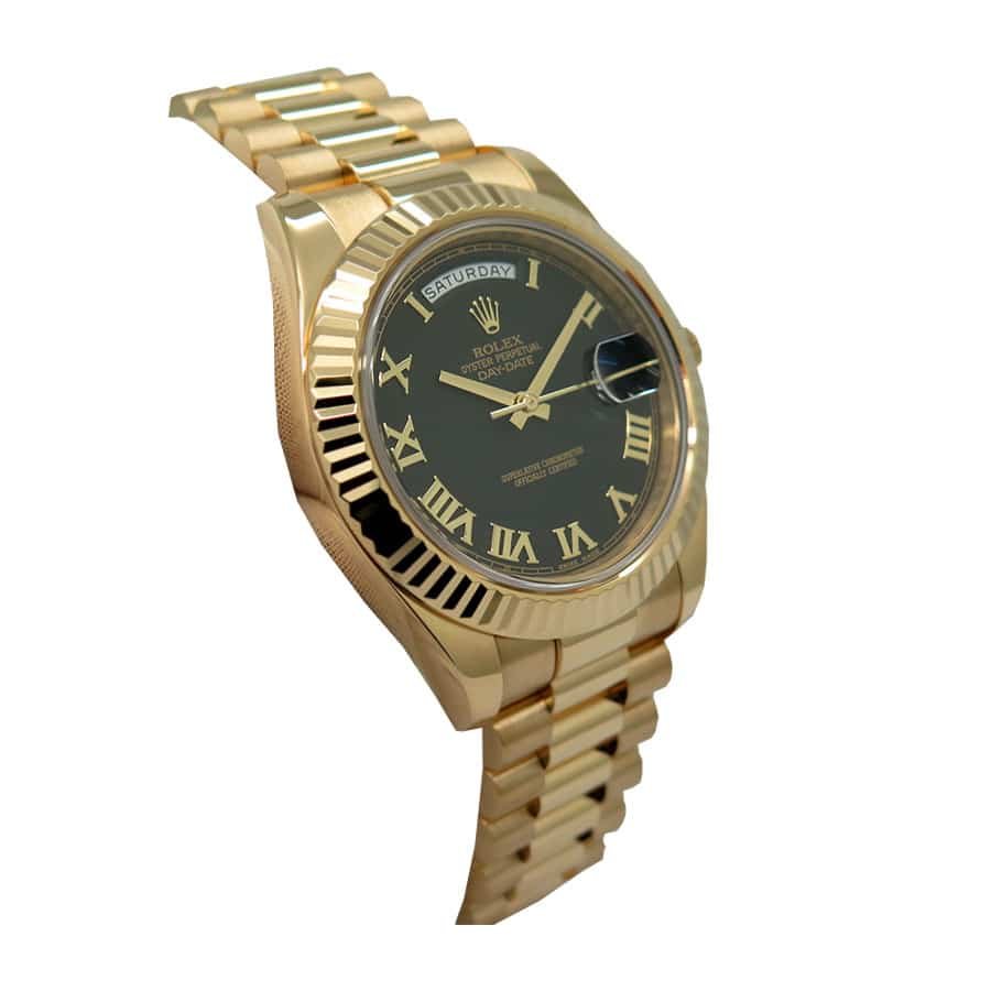 Alternative view of Rolex Day-Date 228235 ??Black Everose Gold?? Ultimate Clone Quality