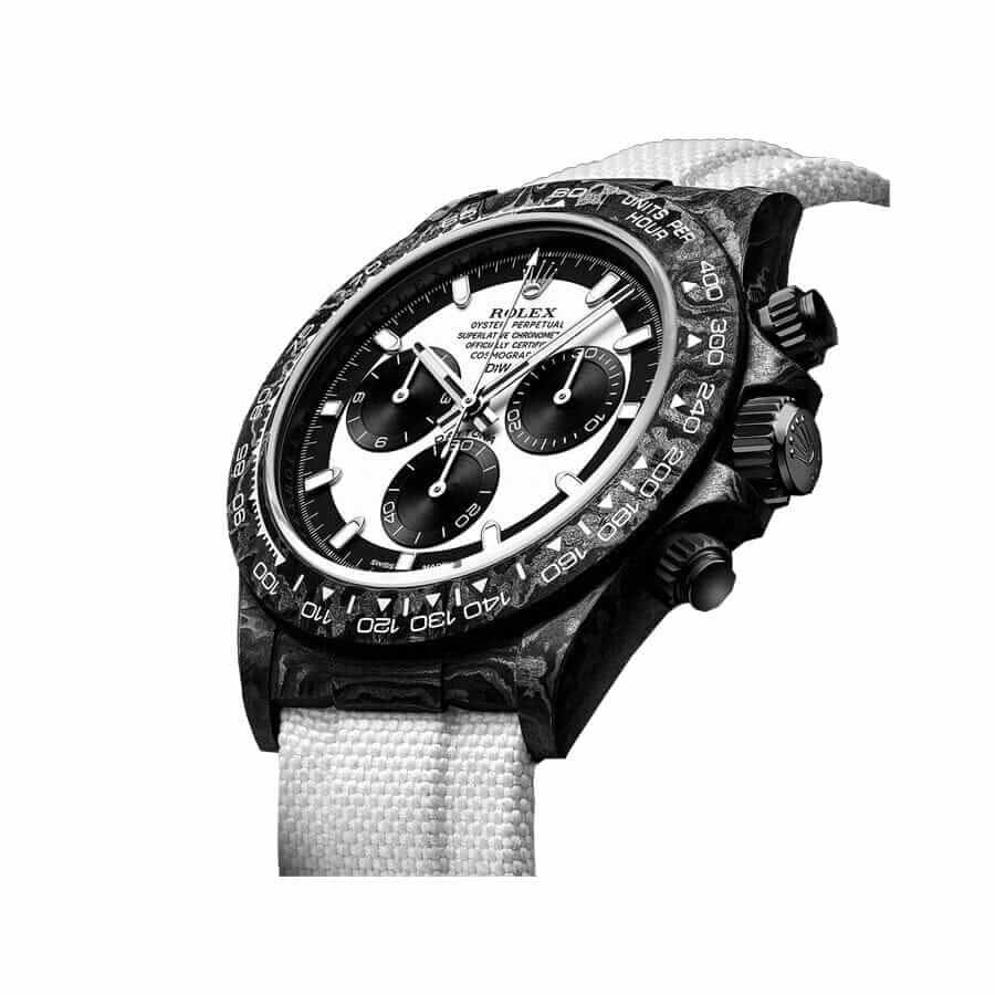 Alternative view of Rolex Cosmograph Daytona ??Carbon Case?? 4130CR Clone Ultra Realistic Copy