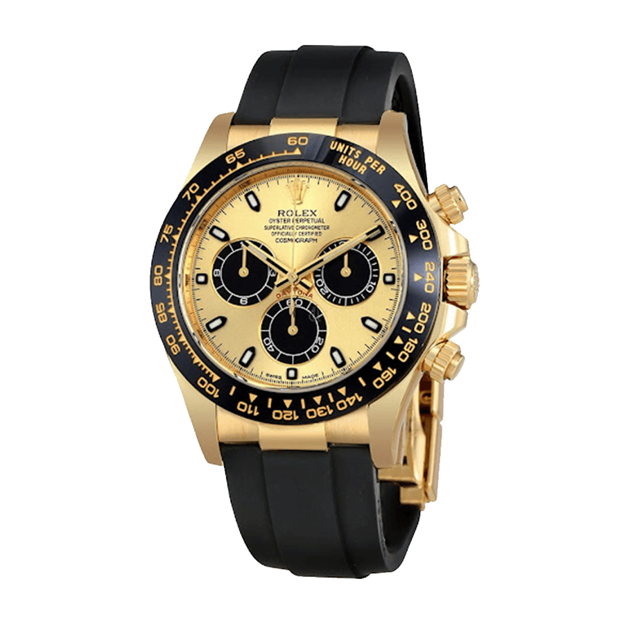 Alternative view of Rolex Daytona Cosmograph 116508 ??Black Dial?? Signature Replica 1:1