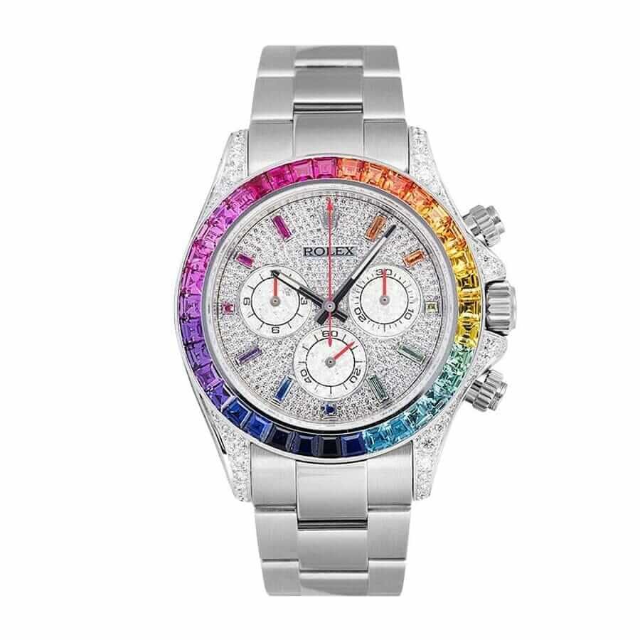 Rolex Daytona ??Rainbow?? 116520-0016 Superior Replica