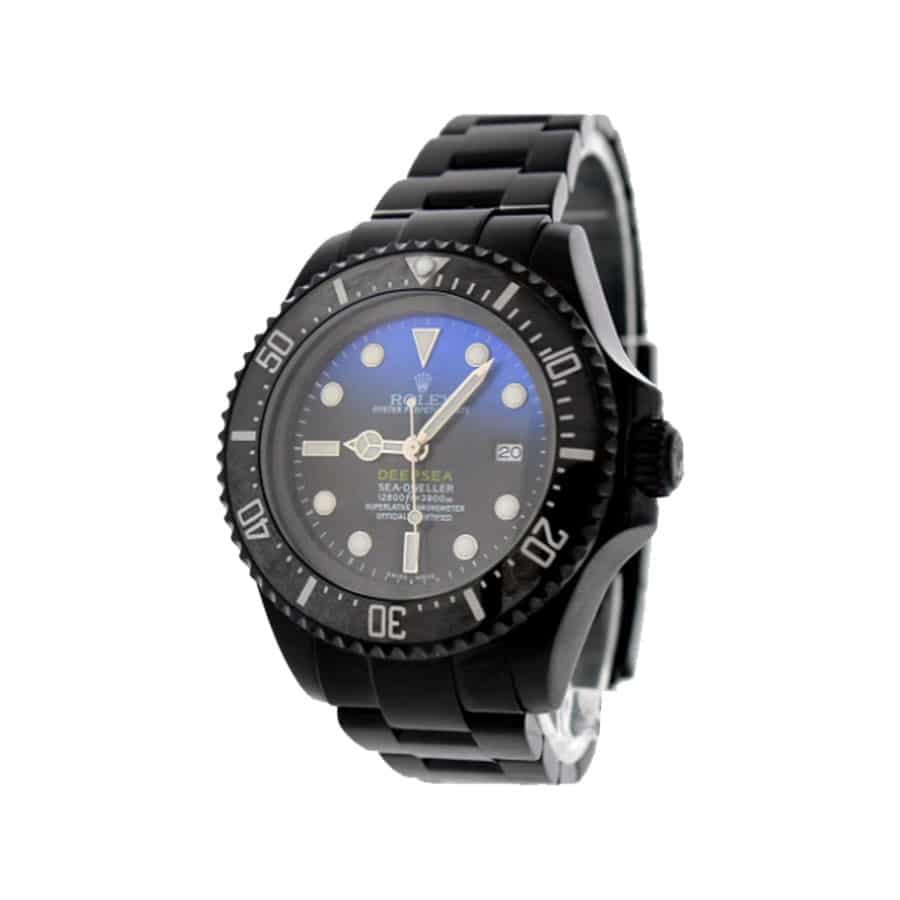 Alternative view of Rolex Deepsea Sea-Dweller ??Black PVD D-Blue?? 116660 Super Clone Edition