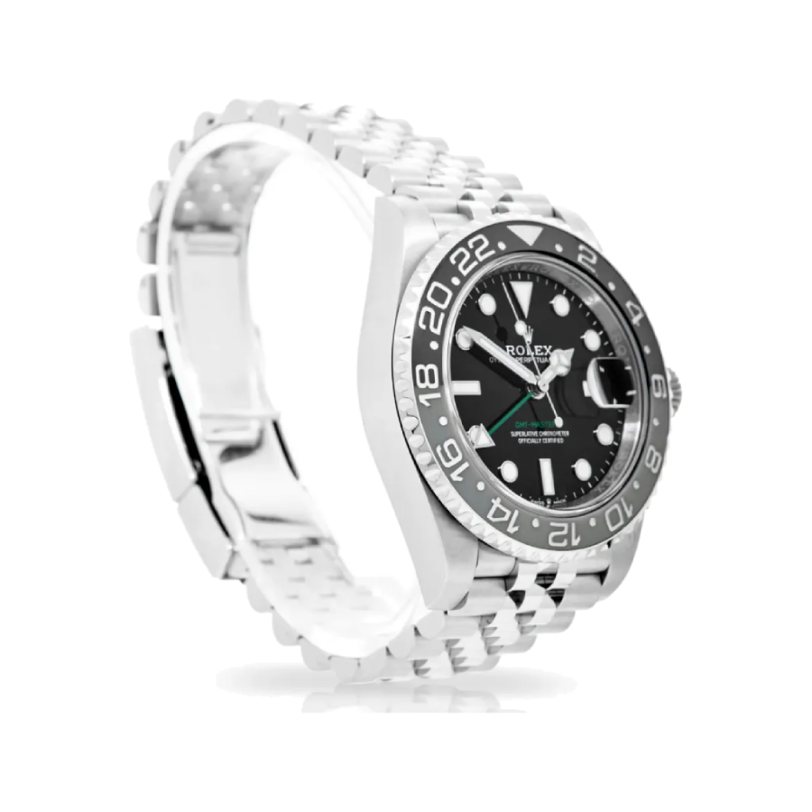 Alternative view of Rolex GMT-Master II 126710LN ??Black Bezel Oyster?? High-End Replica 1:1