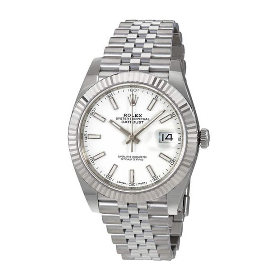 Alternative view of Rolex Datejust 126334 ??White Dial Jubilee?? Ultra Fine Replica