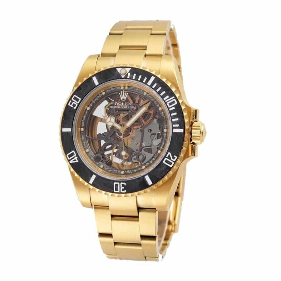 Alternative view of Rolex Submariner 114200 ??Skeleton?? Top Grade Clone 1:1