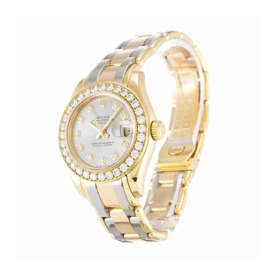 Alternative view of Rolex Tridor Pearlmaster 80298-0048 ??Ladies?? 1:1 Clone Edition