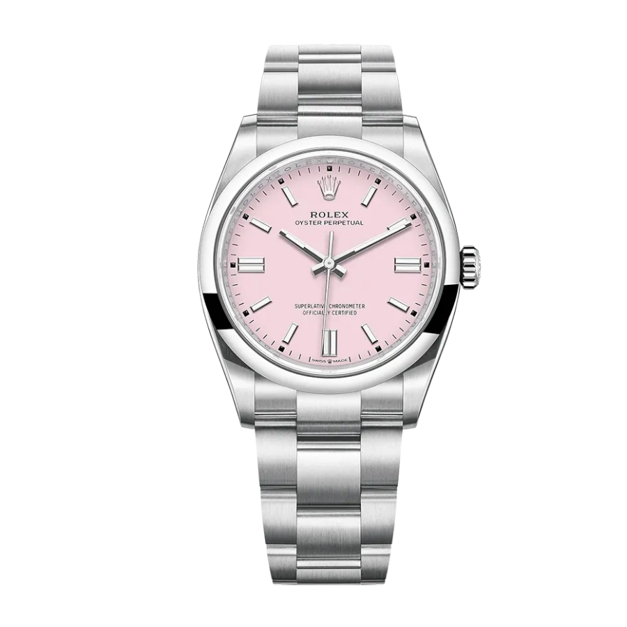 Rolex Oyster Perpetual 124300 ??Candy Pink?? Collector??s Clone 1:1