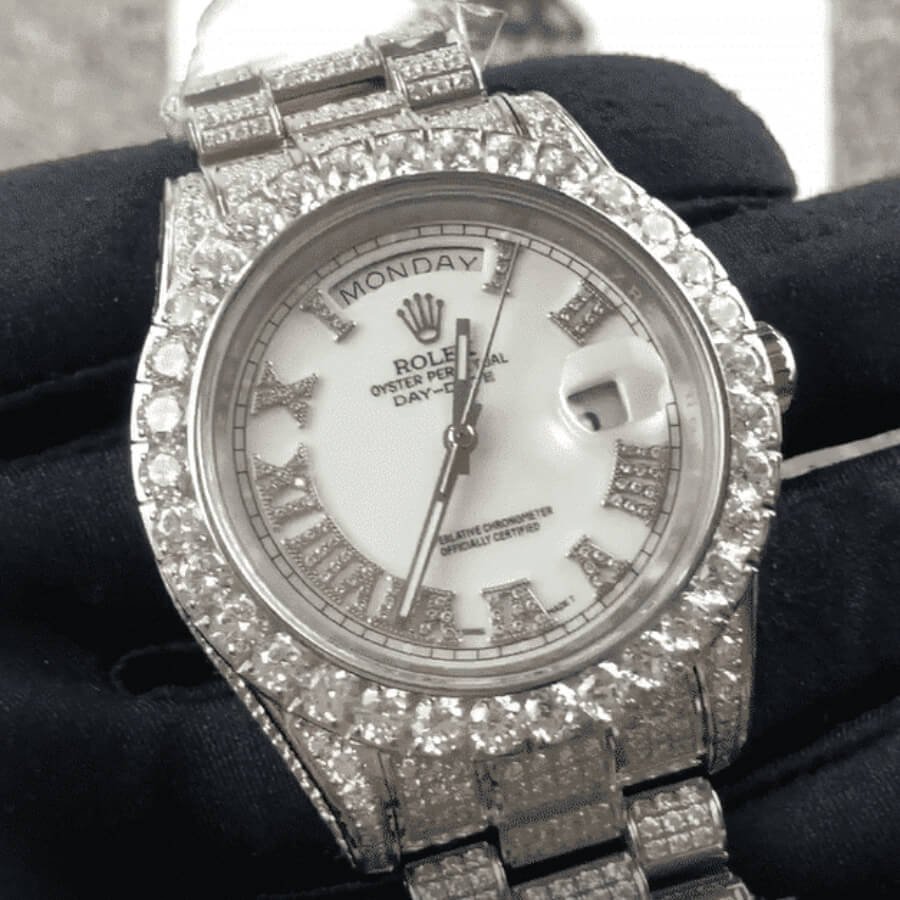 Rolex Day-Date II Diamond-Set Timepiece 218239 True Clone 1:1 - 图片 3