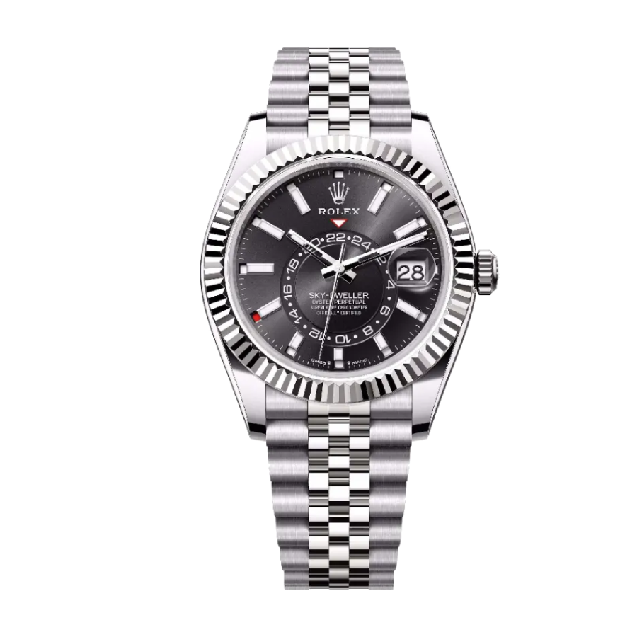 Rolex Sky-Dweller 326934 ??Black Dial Jubilee?? Masterpiece Replica