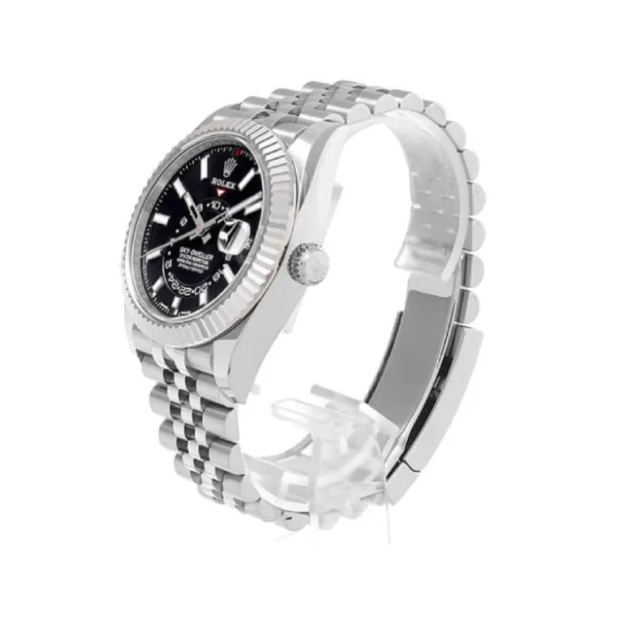 Alternative view of Rolex Sky-Dweller 326934 ??Black Dial Jubilee?? Masterpiece Replica