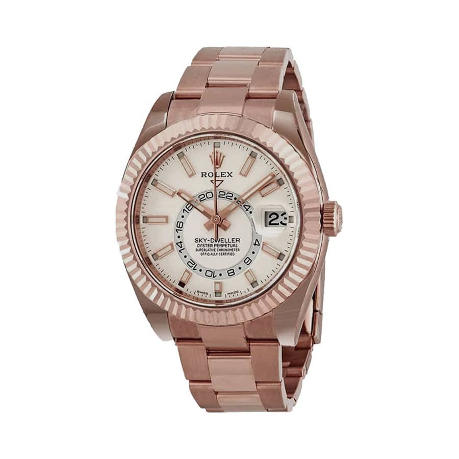 Alternative view of Rolex Sky-Dweller 326935 ??Everose Gold?? Swiss Super Clone