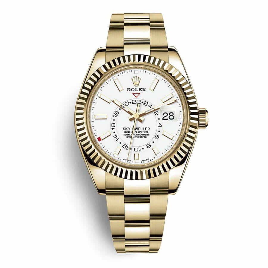 Rolex Sky-Dweller 326938 ??Yellow Gold?? High-End Replica 1:1