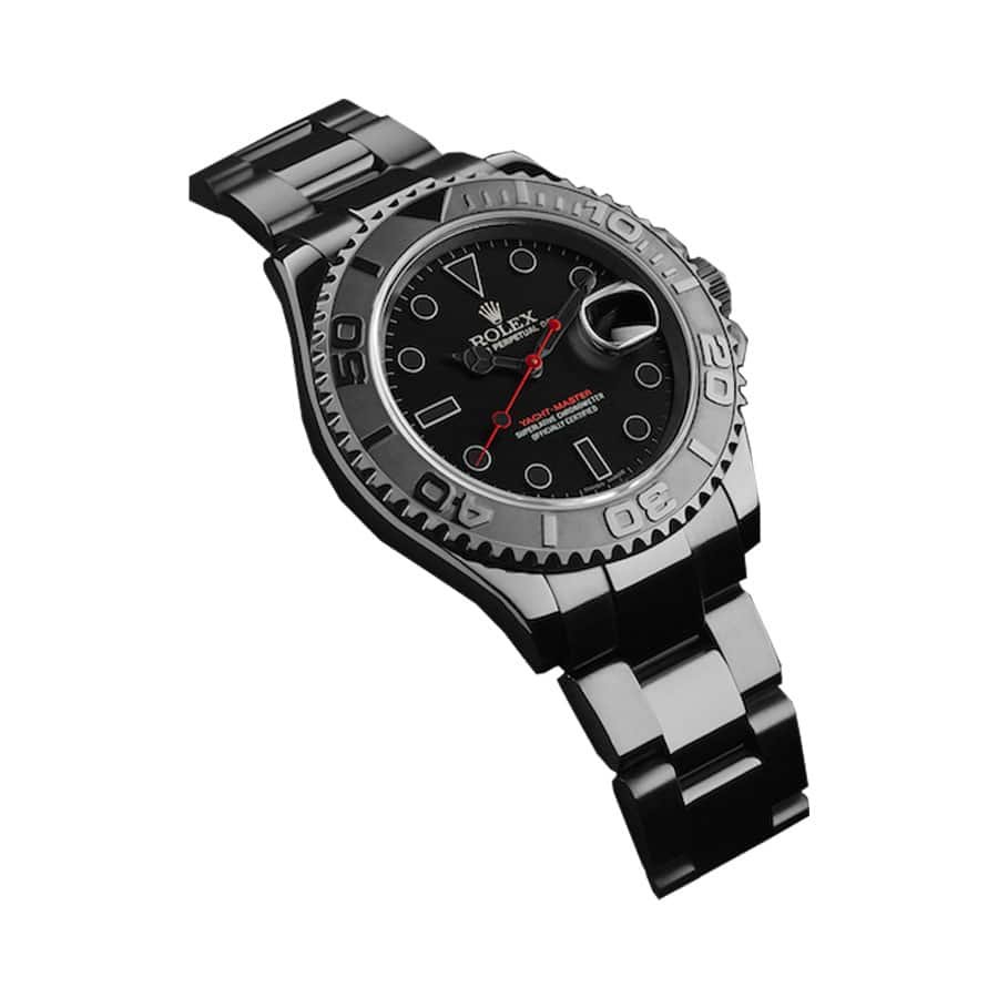 Alternative view of Rolex Yacht-Master 116622 ??Titan Black?? Ultra Accurate Clone