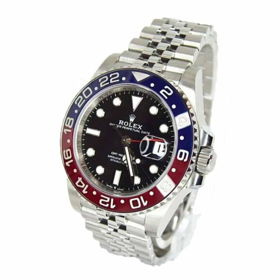 Alternative view of Rolex GMT-Master II ??Pepsi?? Jubilee 116520 Deluxe Replica Edition