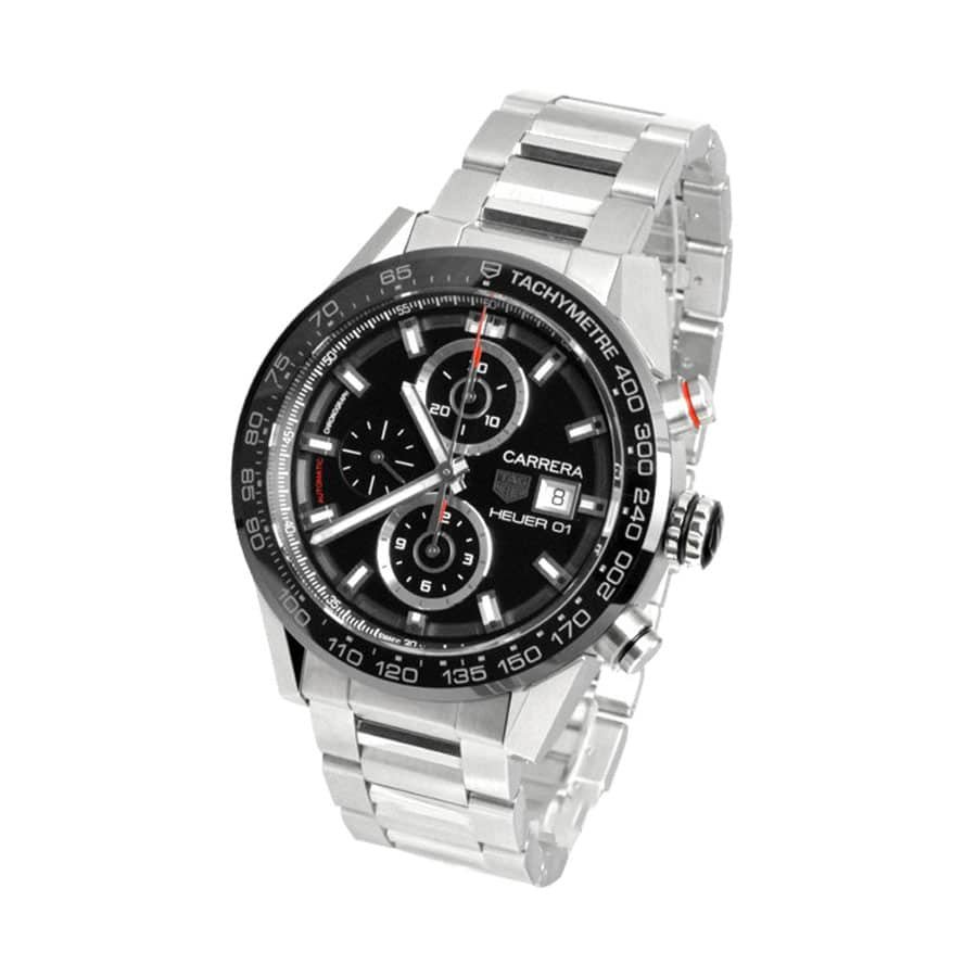 Alternative view of TAG Heuer Carrera Chronograph CBN2A1A.BA0643 ??Black Dial?? Top Grade Replica