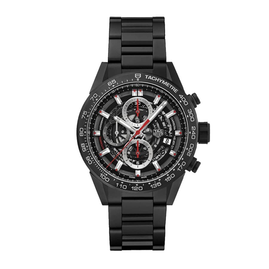 TAG Heuer Carrera 01 CAR2090.BH0729 ??Black Skeleton?? Top Grade Clone 1:1