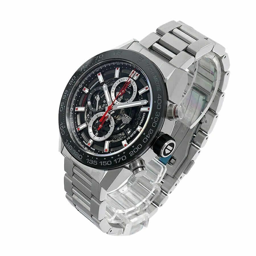 Alternative view of TAG Heuer Carrera 01 CAR2A1W.BA0703 ??Black Steel?? Collector??s Copy 1:1
