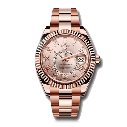 Rolex Sky-Dweller 326935 ??Everose Gold?? Deluxe Copy Quality