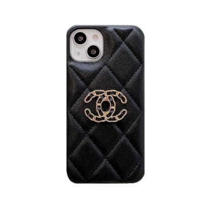 CLASSIC LEATHER Luxury CASE FOR IPHONE BLACK