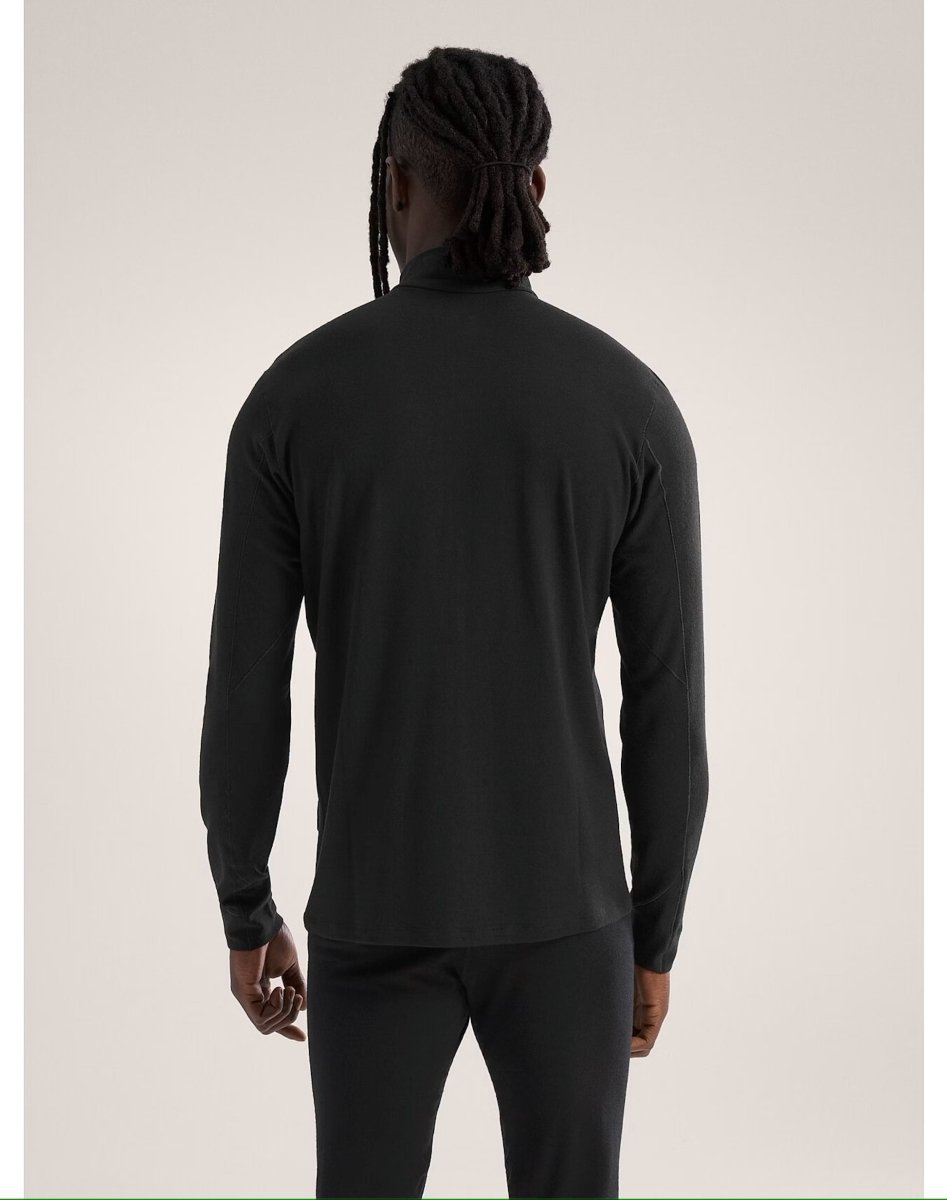 Rho Merino Wool Zip Neck Men's - 图片 4