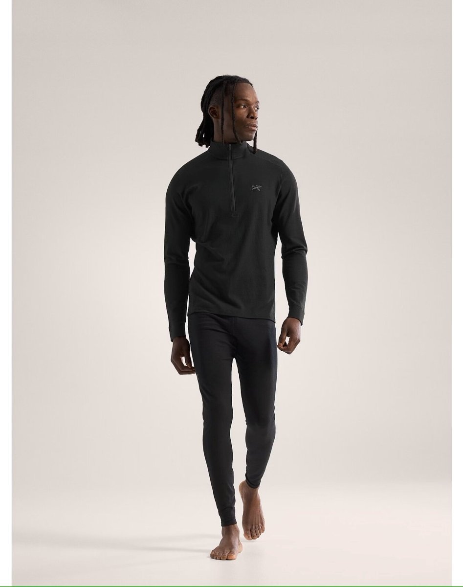 Rho Merino Wool Zip Neck Men's - 图片 3