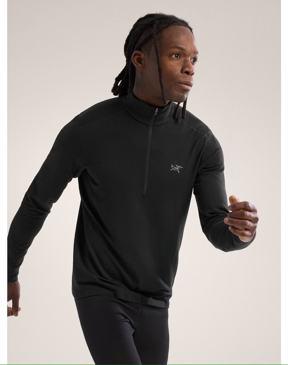 Alternative view of Rho Merino Wool Zip Neck Men's