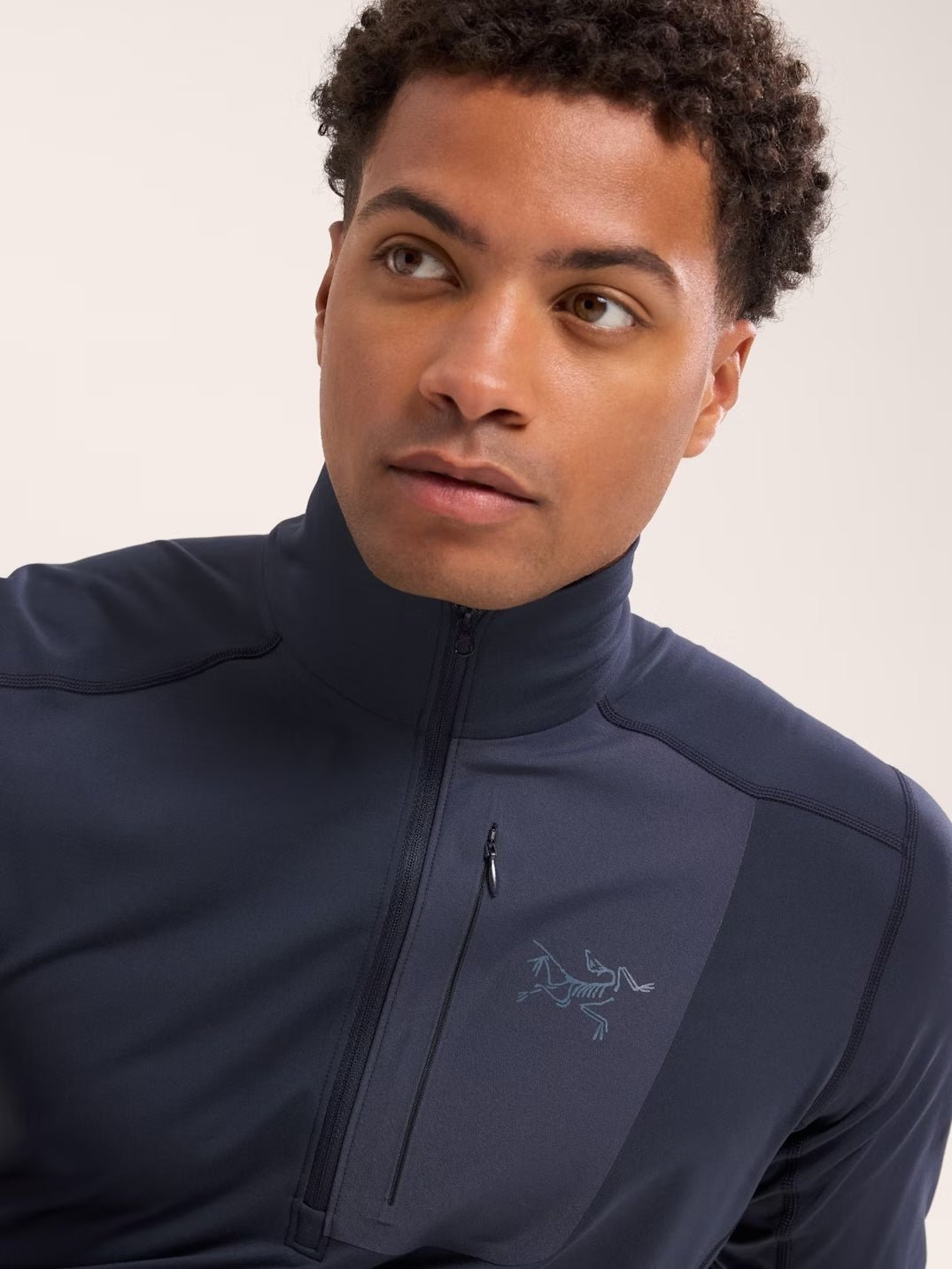 Alternative view of Rho LT Zip Neck Men's