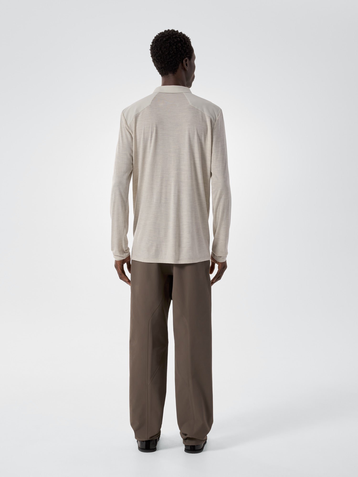 Frame Polo Shirt LS Men's - 图片 4