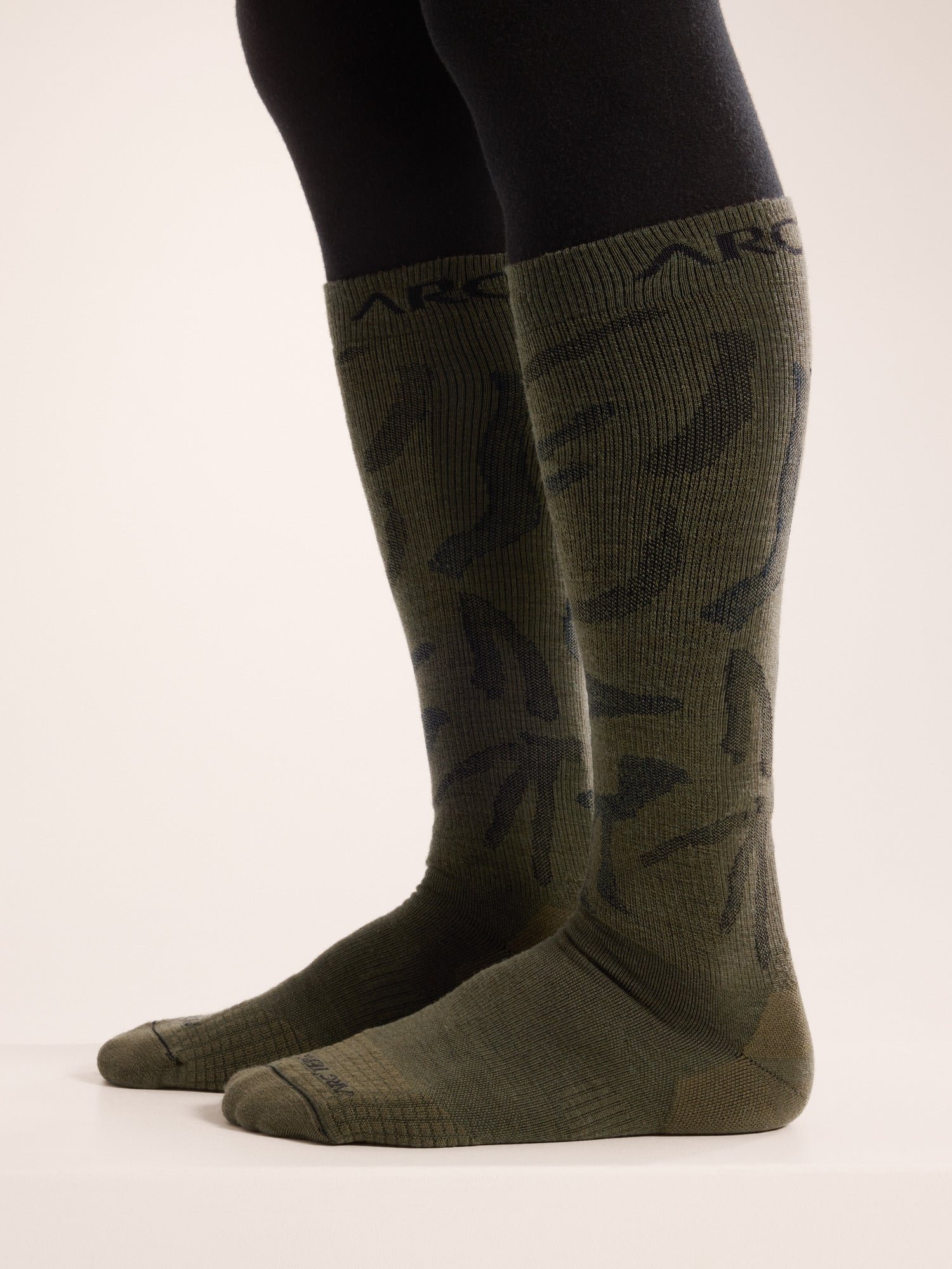 Merino Wool Grotto Ski Sock - 图片 4
