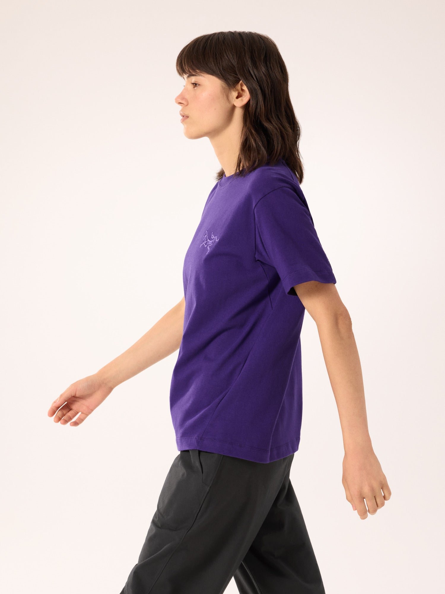 Kragg Cotton Little Bird Crew Shirt SS Women's - 图片 4