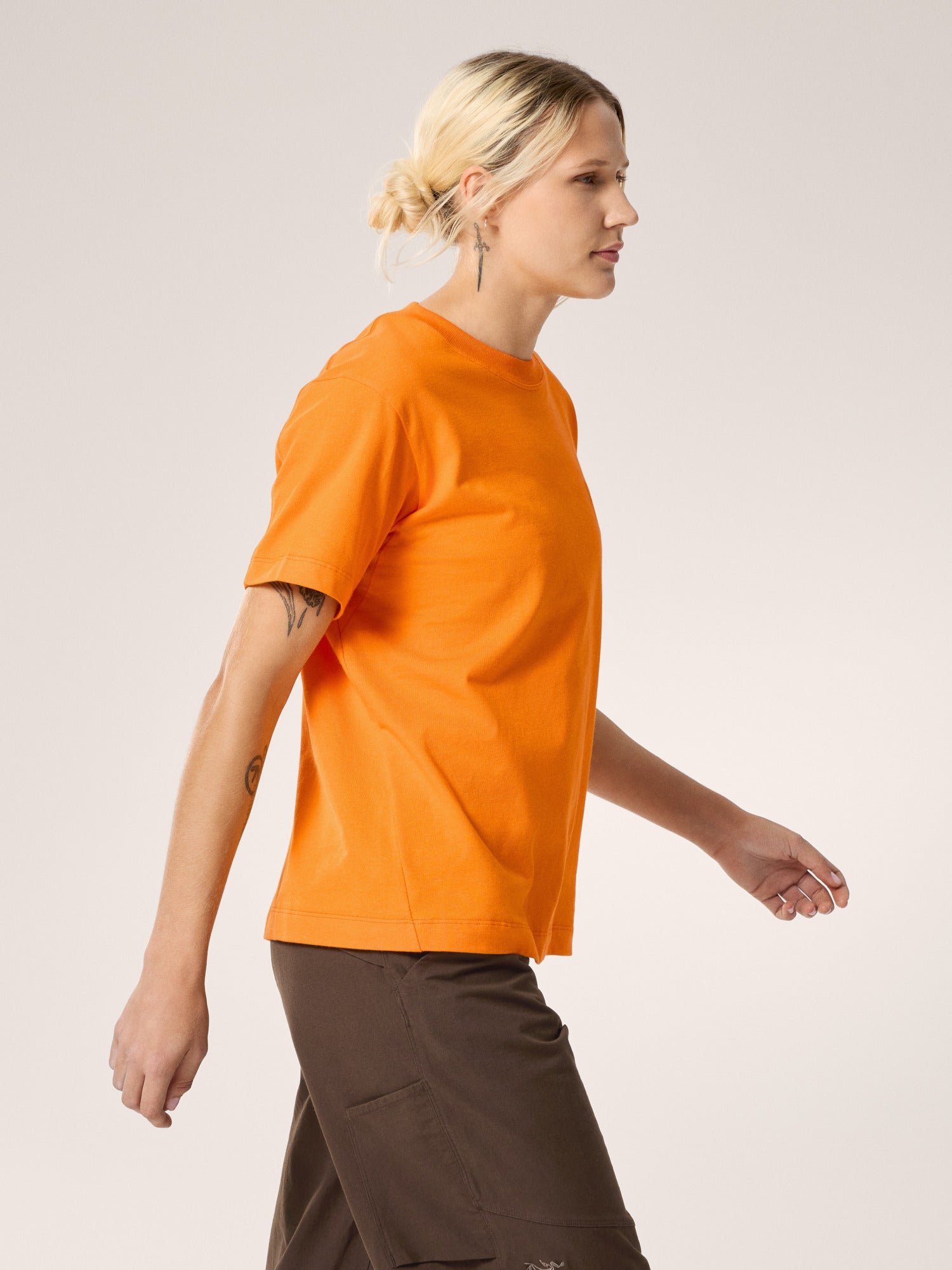 Kragg Cotton Little Bird Crew Shirt SS Women's - 图片 4
