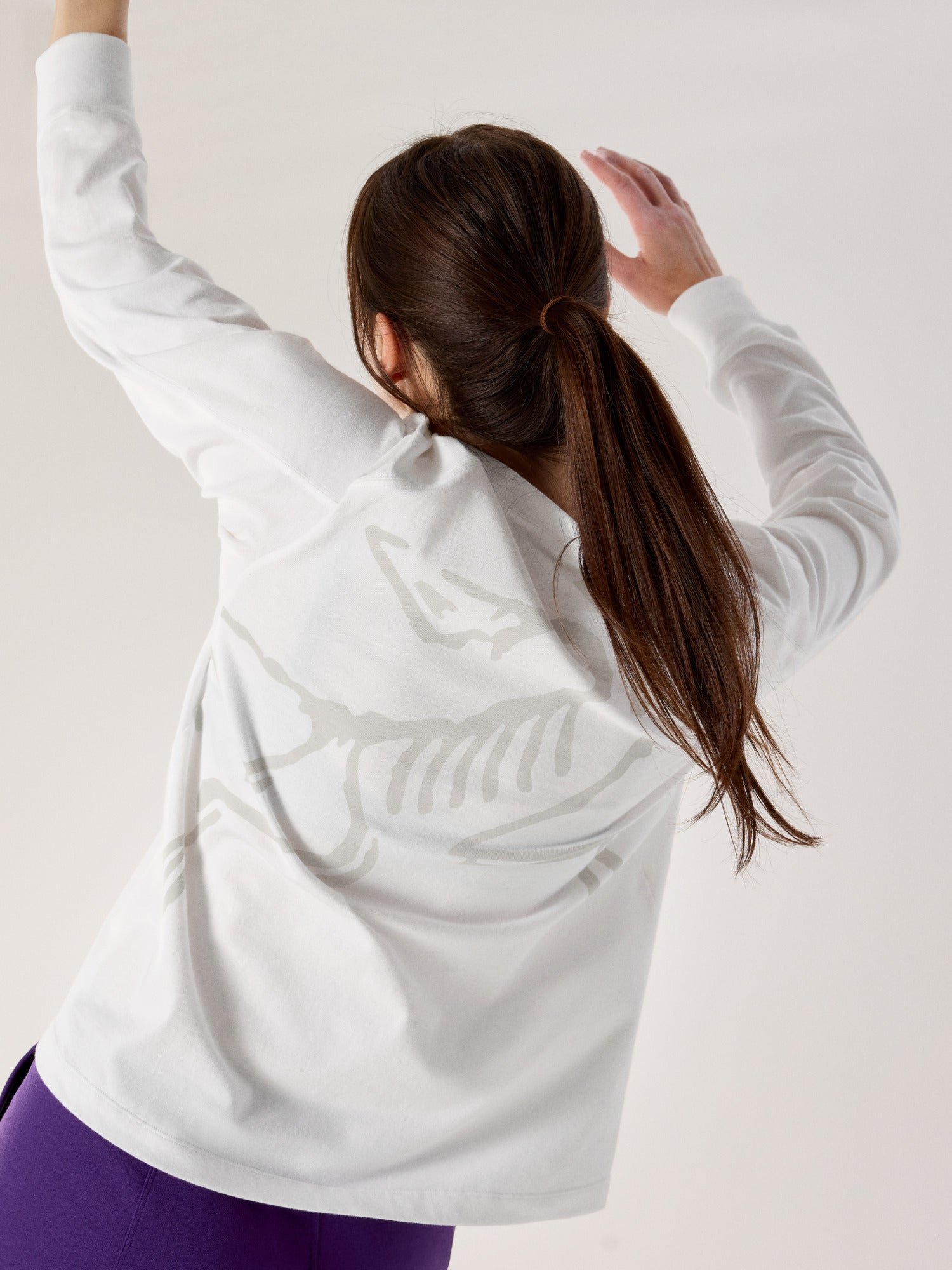 Alternative view of Kragg Cotton Bird Crew Neck Shirt LS Women's
