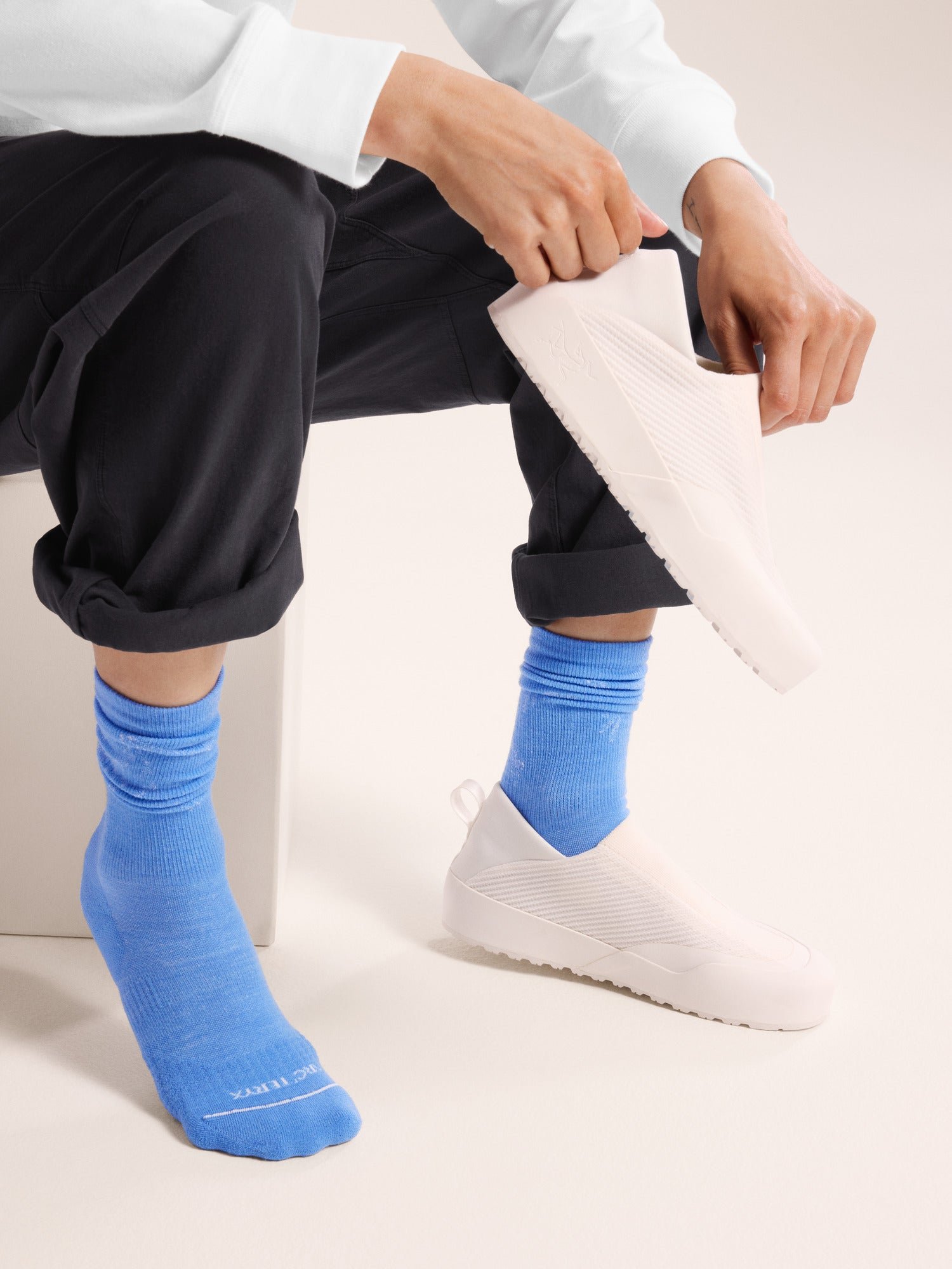 Merino Wool Mid Bird Sock - 图片 6